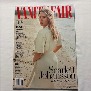 Vanity Fair Scarlett Johansson “Knows No Fear” Issue June 2025 Magazine